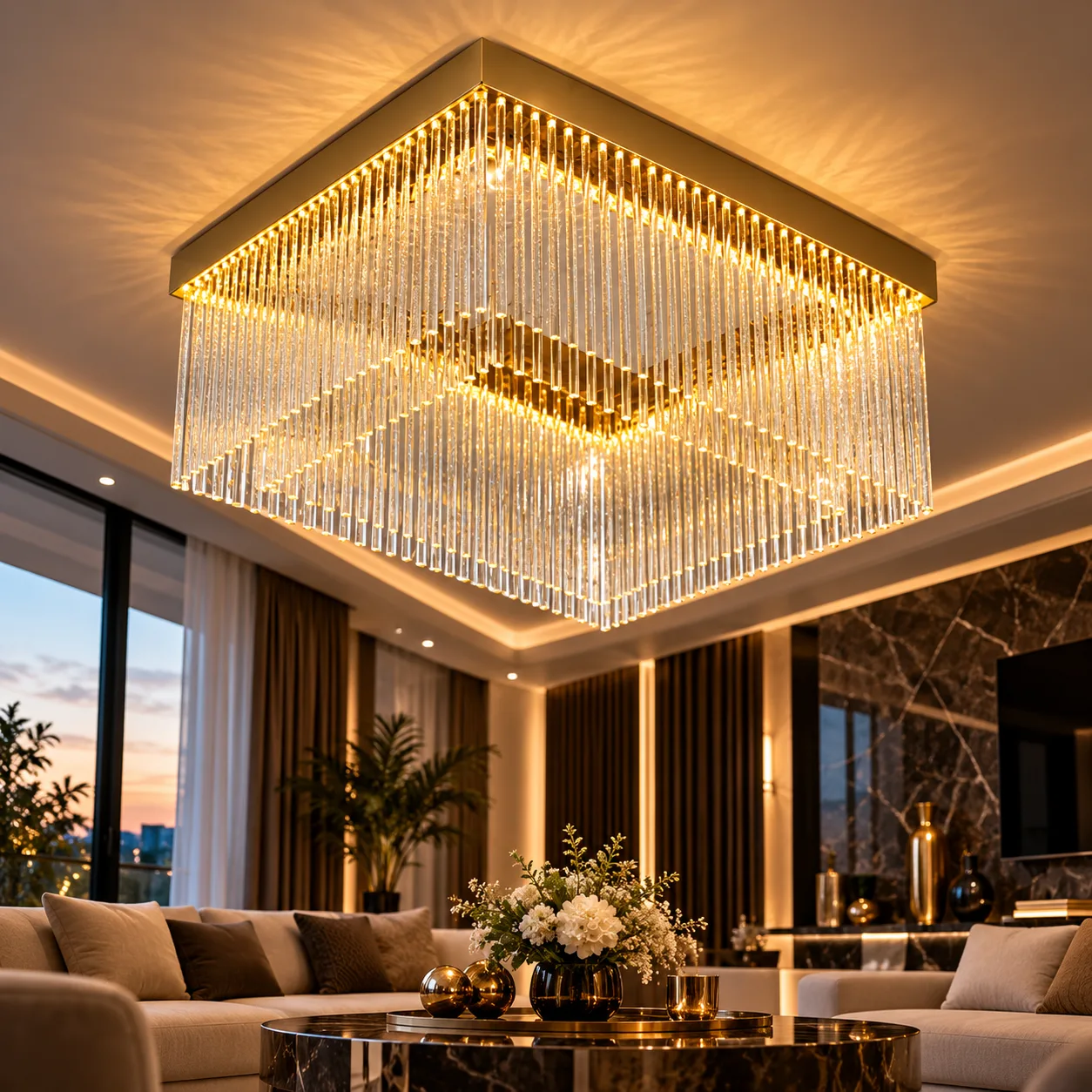 Kare Tasarım Çubuk Taşlı